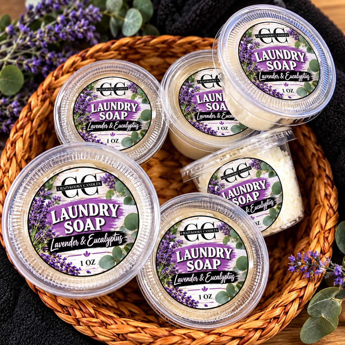 LAUNDRY SOAP - Handmade Laundry Soap, 1oz, 4oz, 8oz, 28oz