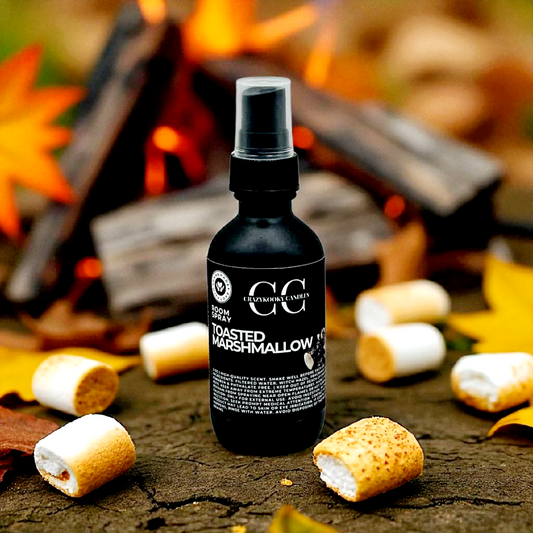 TOASTED MARSHMALLOW - Room Spray, 2oz - CrazyKooky Candles LLC