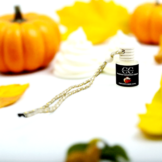 PUMPKIN WHIPPED CREAM - Car Diffuser, 8ml - CrazyKooky Candles LLC