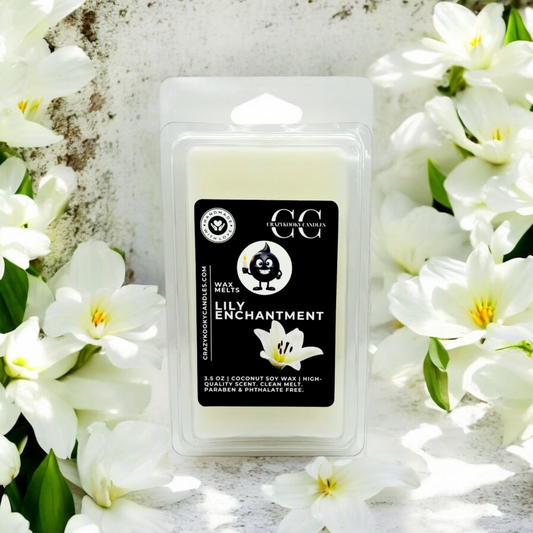 LILY ENCHANTMENT - Wax Melts, Scented Coconut Soy, 3.5oz