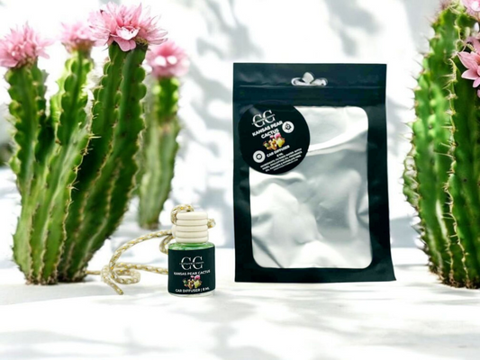 KANSAS PEAR CACTUS - Car Diffuser, 8ml - CrazyKooky Candles LLC