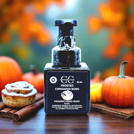FROSTED CINNAMON BUNS, Foaming Hand Soap, 8.5oz