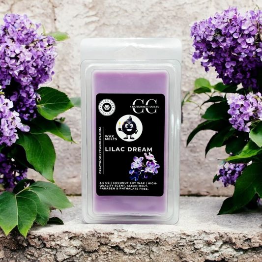 LILAC DREAM - Wax Melts, Scented Coconut Soy, 3.5oz
