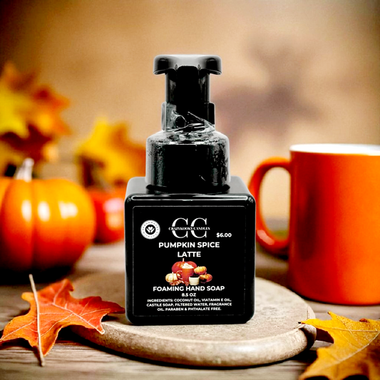 PUMPKIN SPICE LATTE, Foaming Hand Soap, 8.5oz