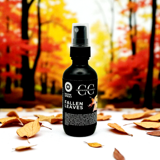 FALLEN LEAVES - Room Spray, 2oz - CrazyKooky Candles LLC
