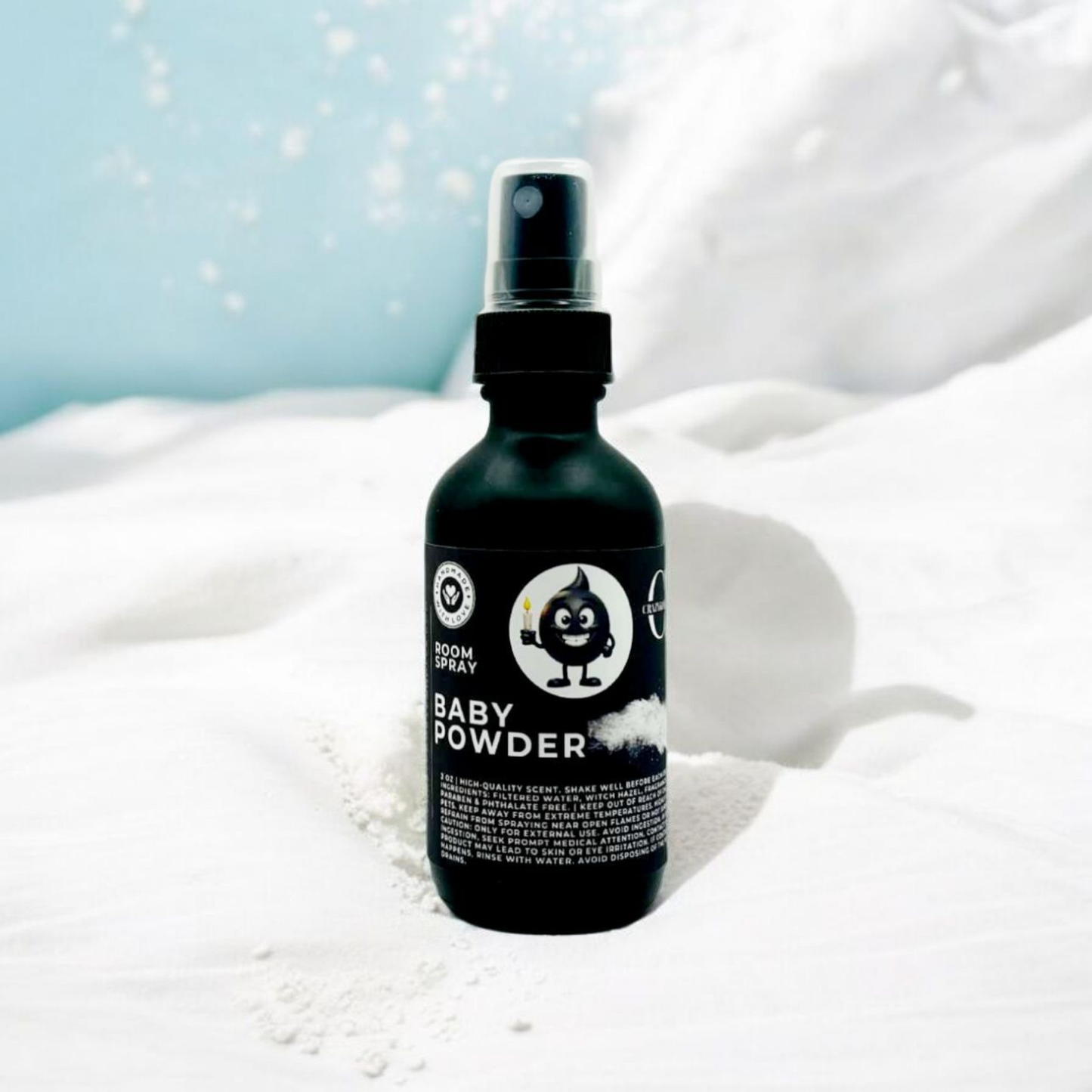 BABY POWDER - Room Spray, 2oz - CrazyKooky Candles LLC