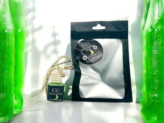 MOUNTAIN DEW - Car Diffuser, 8ml - CrazyKooky Candles LLC