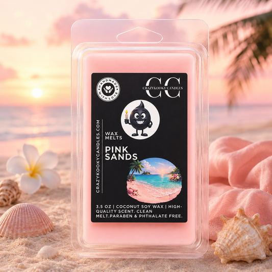 PINK SANDS - Wax Melts, Scented Coconut Soy, 3.5oz