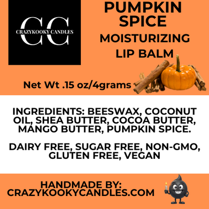 PUMPKIN SPICE & CINNAMON SPICE, Lip Balm, 0.15oz