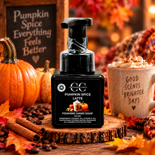 PUMPKIN SPICE LATTE, Foaming Hand Soap, 8.5oz