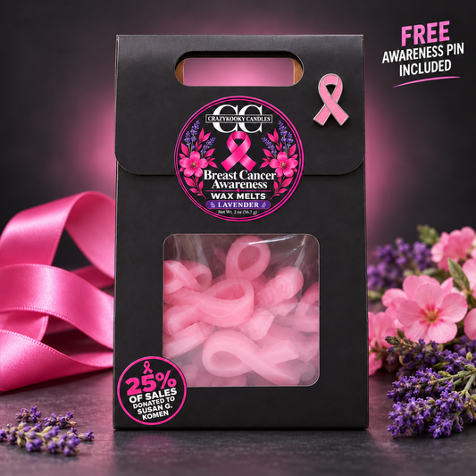 BREAST CANCER AWARENESS  - Lavender Wax Melts, 2 oz