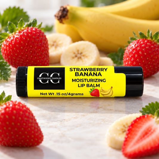 STRAWBERRY BANANA, Lip Balm, 0.15oz