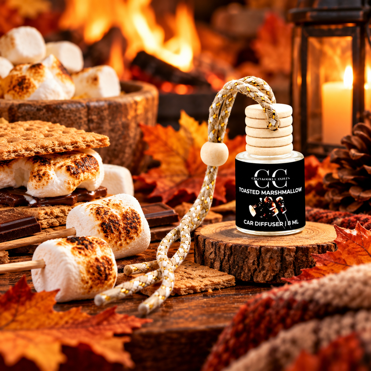 TOASTED MARSHMALLOW - Car Diffuser, 8ml