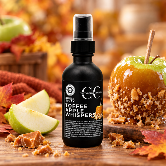 TOFFEE APPLE WHISPERS - Room Spray, 2oz