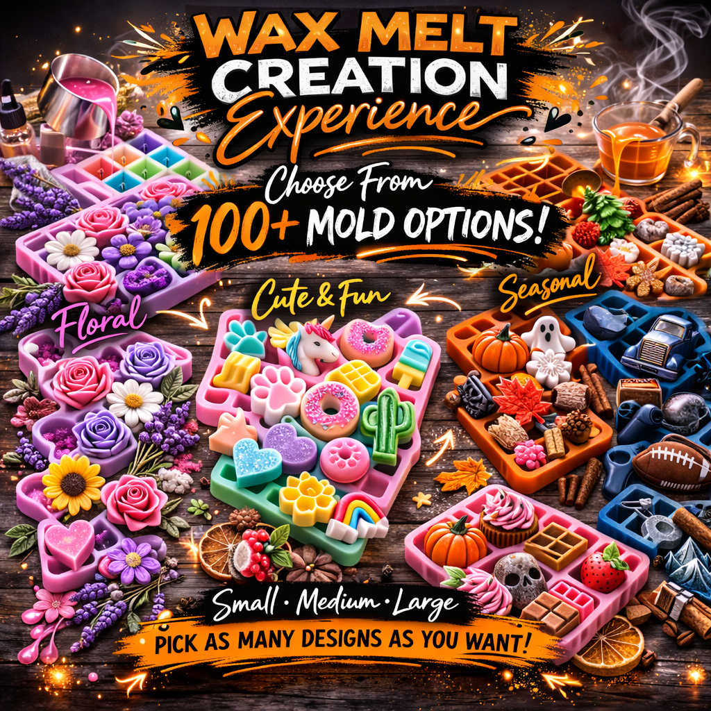 WAX MELT CREATION EXPERIENCE - CrazyKooky Candles LLC