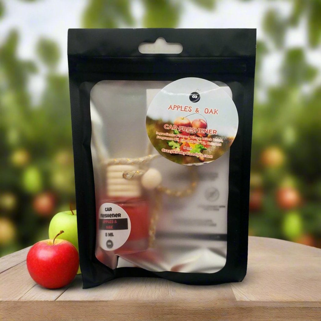 apples and oak car freshener