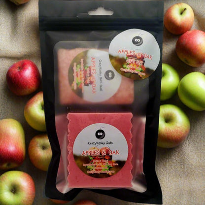 apples & oak soap bar