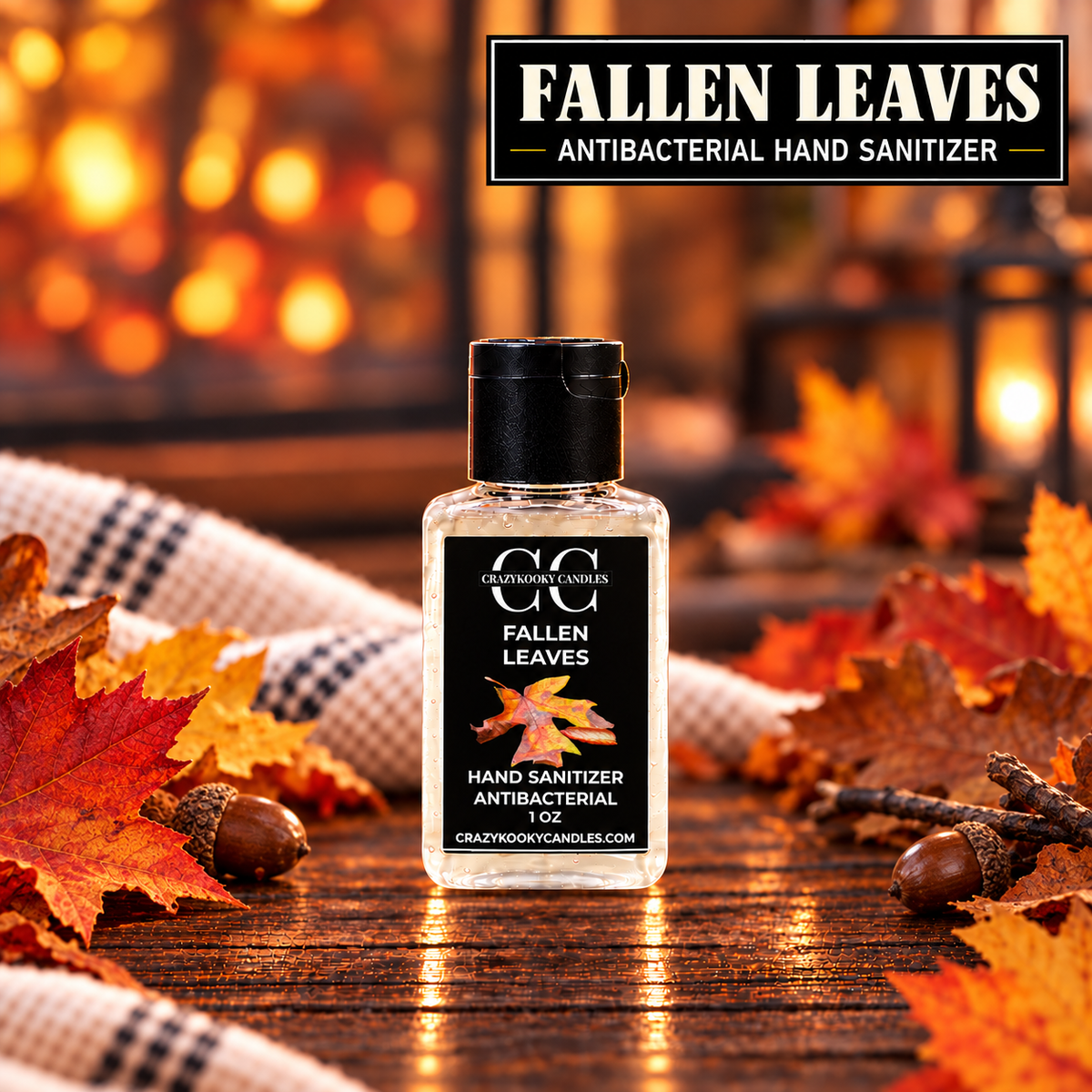 FALLEN LEAVES, Hand Sanitizer, 1oz