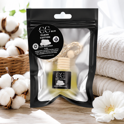 CLEAN COTTON - Car Diffuser, 8ml