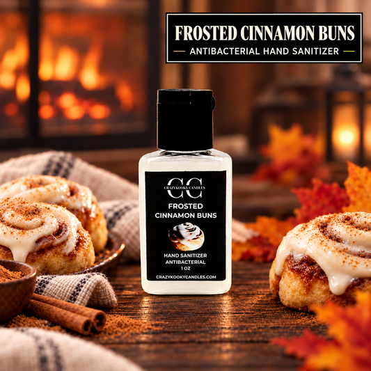 FROSTED CINNAMON BUNS, Hand Sanitizer, 1oz