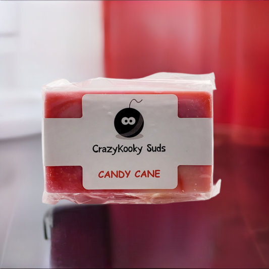CANDY CANE CRAZYKOOKY SUDS - CrazyKooky Candles LLC