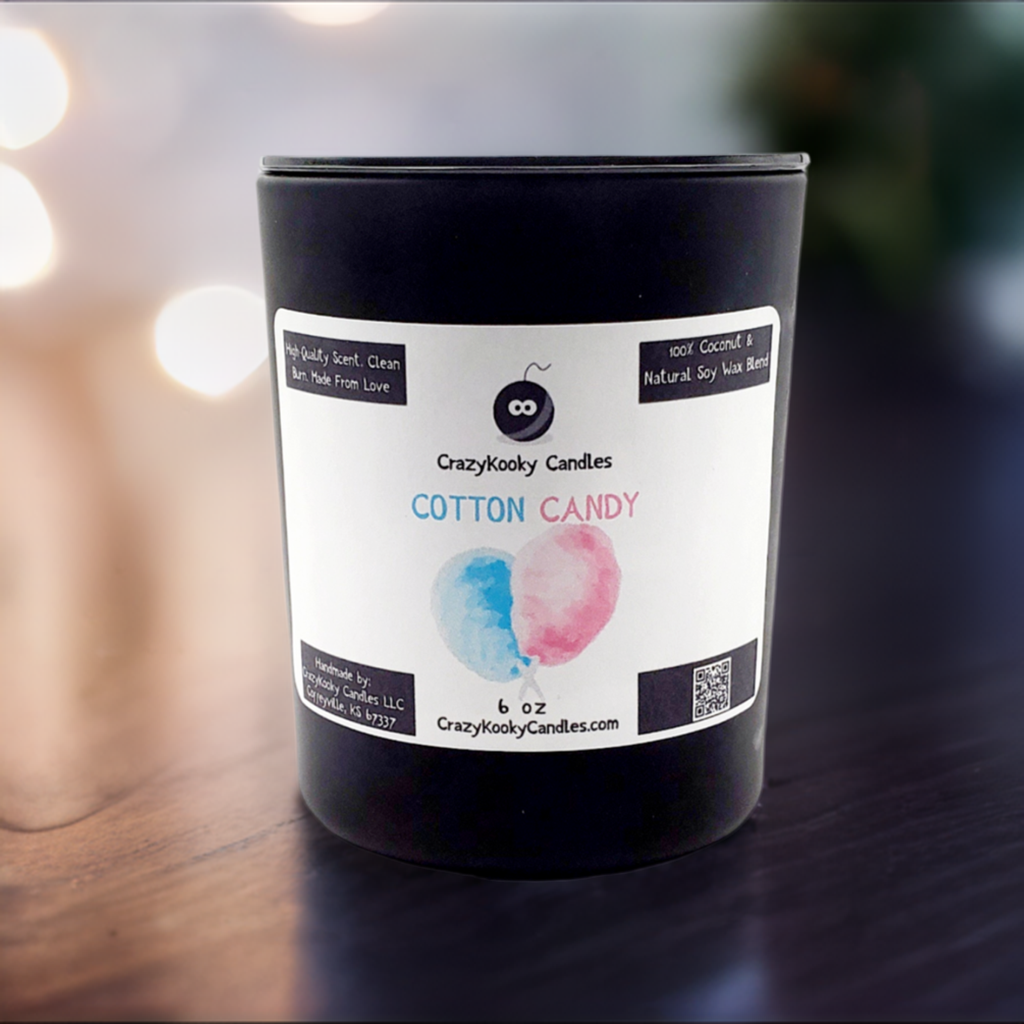 COTTON CANDY - CrazyKooky Candles LLC