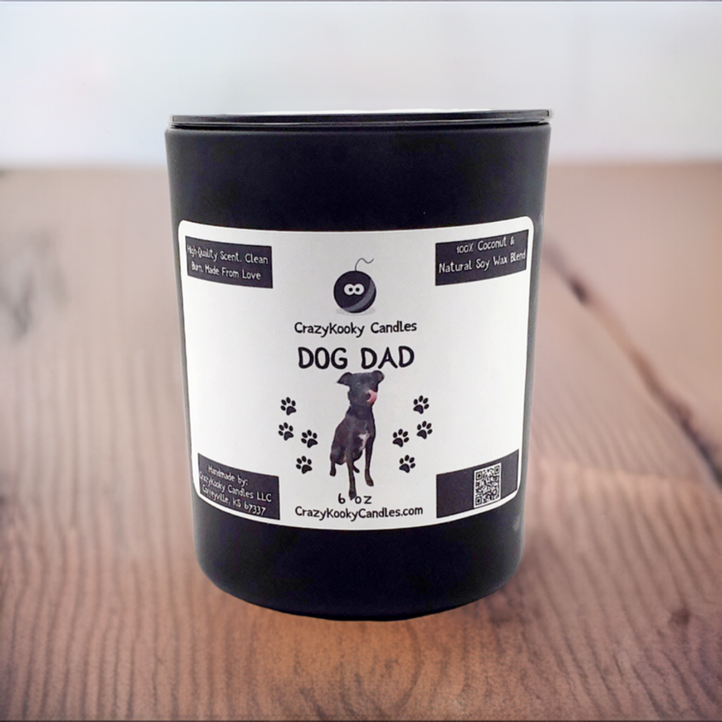 DOG DAD - CrazyKooky Candles LLC