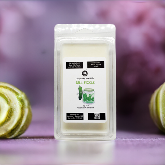 DILL PICKLE WAX MELTS - CrazyKooky Candles LLC