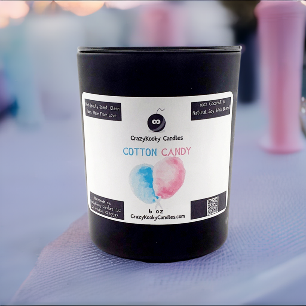 COTTON CANDY - CrazyKooky Candles LLC