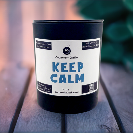 KEEP CALM - CrazyKooky Candles LLC