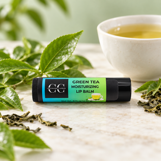 GREEN TEA, Lip Balm, 0.15oz