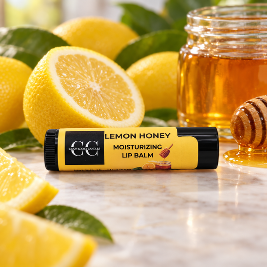 LEMON HONEY Lip Balm, 0.15oz