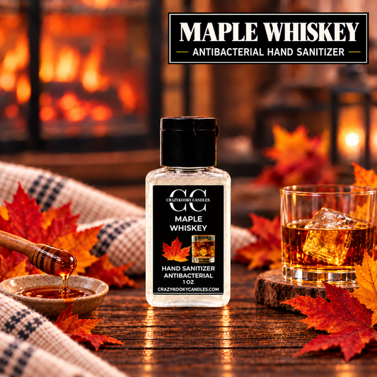 MAPLE WHISKEY, Hand Sanitizer, 1oz