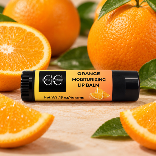 ORANGE, Lip Balm, 0.15oz