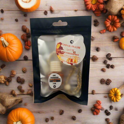 pumpkin praline latte car freshener