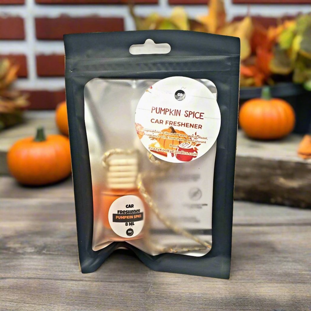 pumpkin spice car freshener