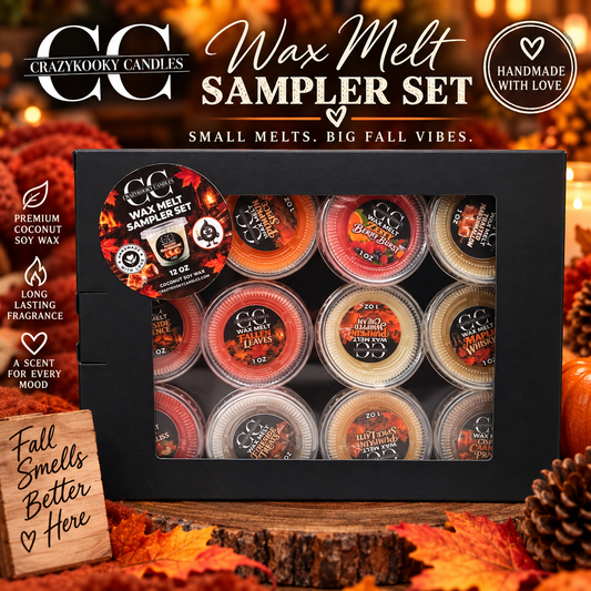 Fall Wax Melt Sampler Set – 14 Scents