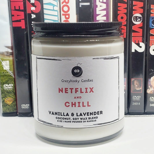 Netflix and Chill-CrazyKooky Candles LLC